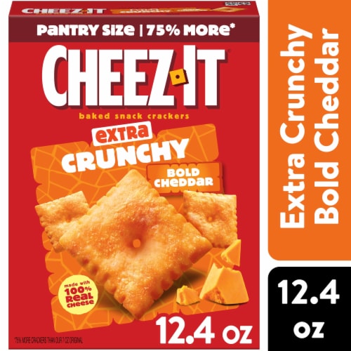 Cheez-It Extra Crunchy Bold Cheddar · Galletas saladas · 351 g · caja