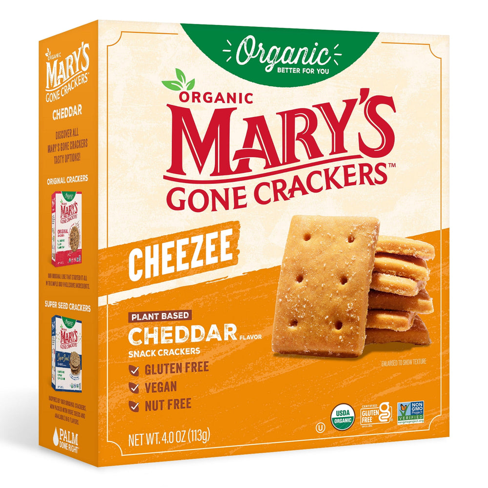 Mary’s Gone Cheezee Organic Vegan Cheddar · Galletas saladas · 113 g