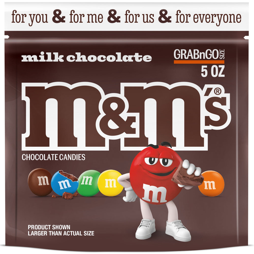 M&M's Milk Chocolate Grab N Go · Caramelos · 142 g · bolsa