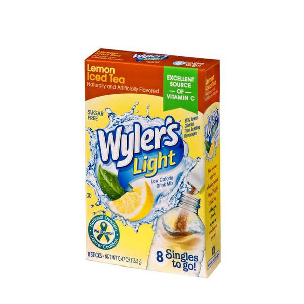 Wyler's Light ! Lemon 8-ct Sugar Free · Polvo para agua · 8 pzas