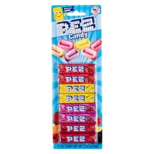 PEZ 8-Pack Assorted Fruit Refills · Caramelos · 8 pack de 66 g