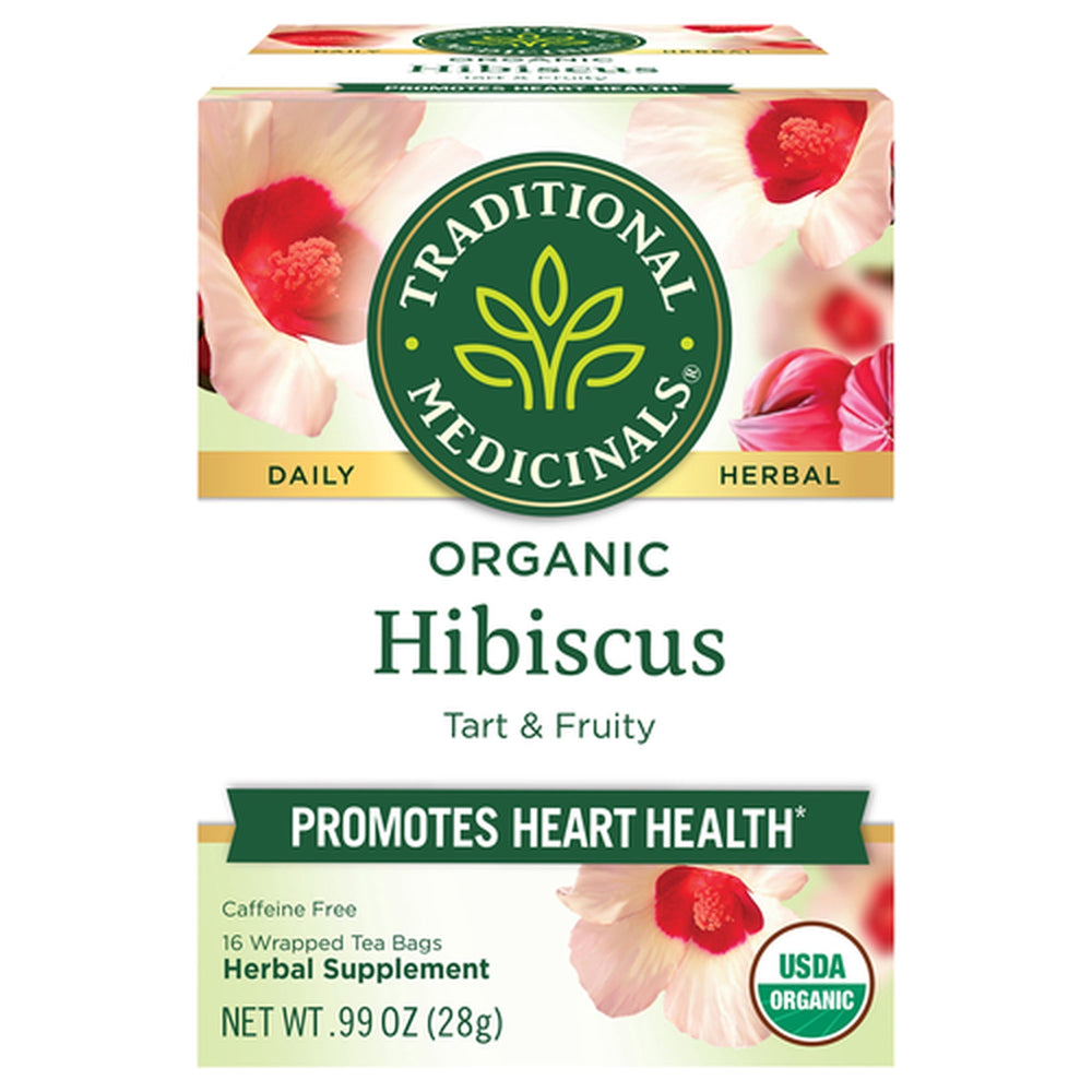 Traditional Medicinal Hibiscus Organic Tea · Té · 16 pzas