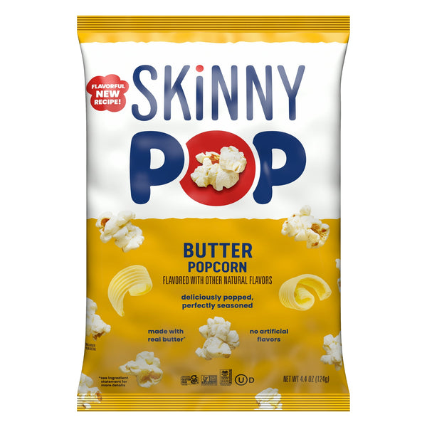 SKINNYPOP Butter sin gluten · Palomitas · 125 g · bolsa