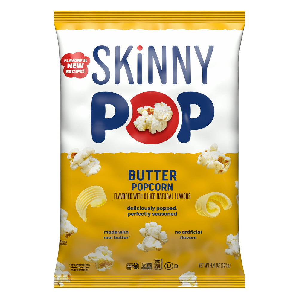 SKINNYPOP Butter sin gluten · Palomitas · 125 g · bolsa