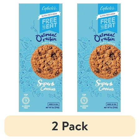 Cybele's Free to Eat & Vegan Gluten Free · Galletas · 2 pack de 170 g