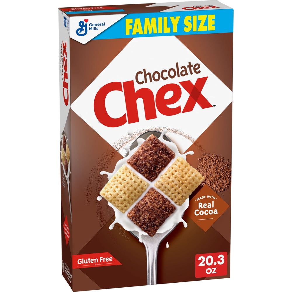 Chocolate Chex sin gluten · Cereal · 575 g · tamaño familiar