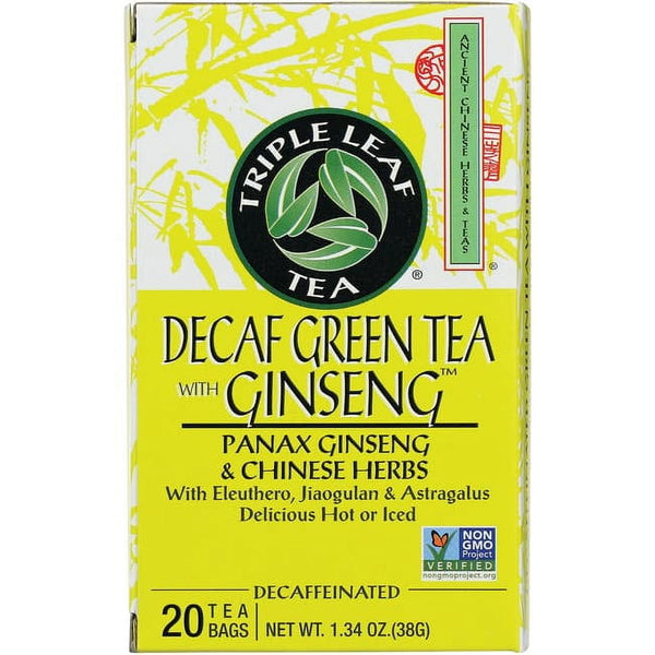 Triple Leaf Tea Ginseng Decaf · Té
