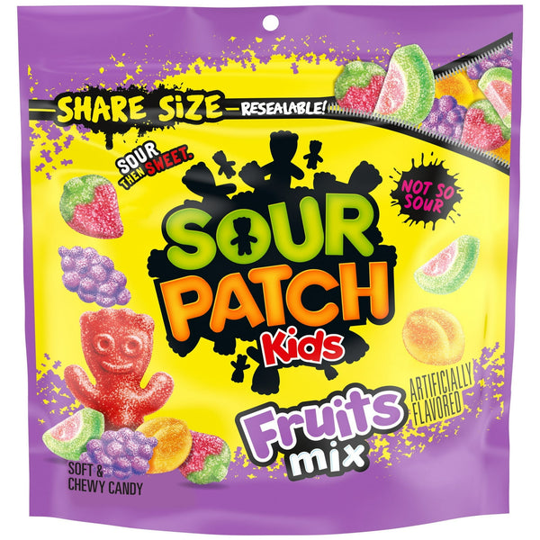 SOUR PATCH KIDS Fruits Mix Soft · Gomitas · 313 g · tamaño para compartir