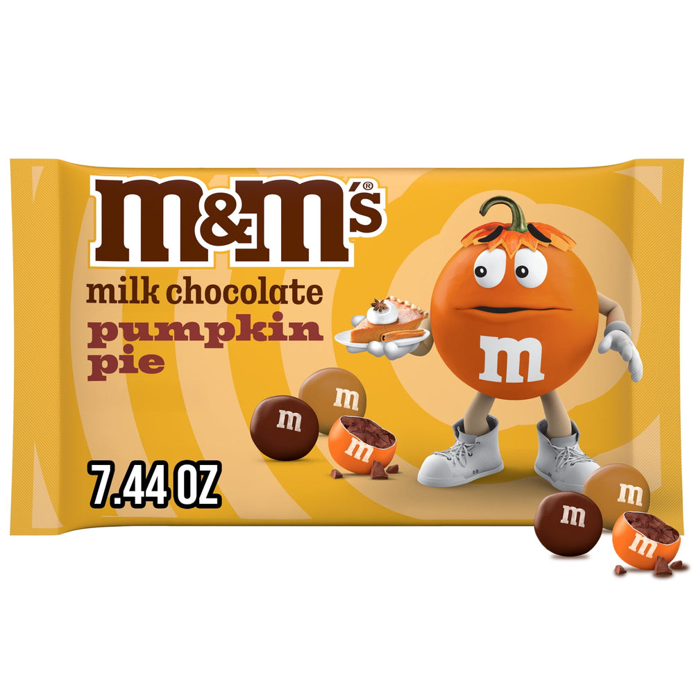 M&M'S Pumpkin Pie Milk Chocolate · Caramelos · 211 g · bolsa