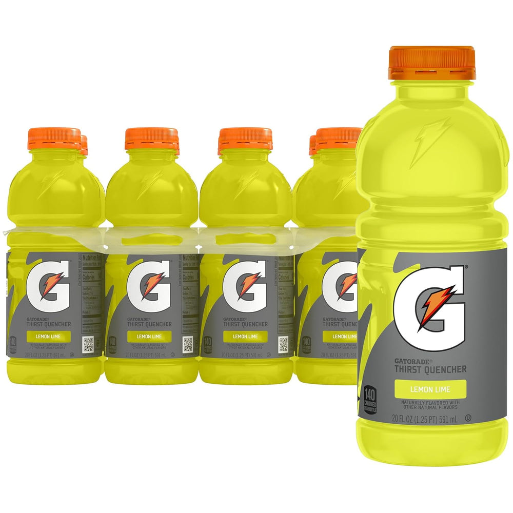Gatorade Thirst Quencher Lemon Lime · Bebida · 8 pzas de 591 ml