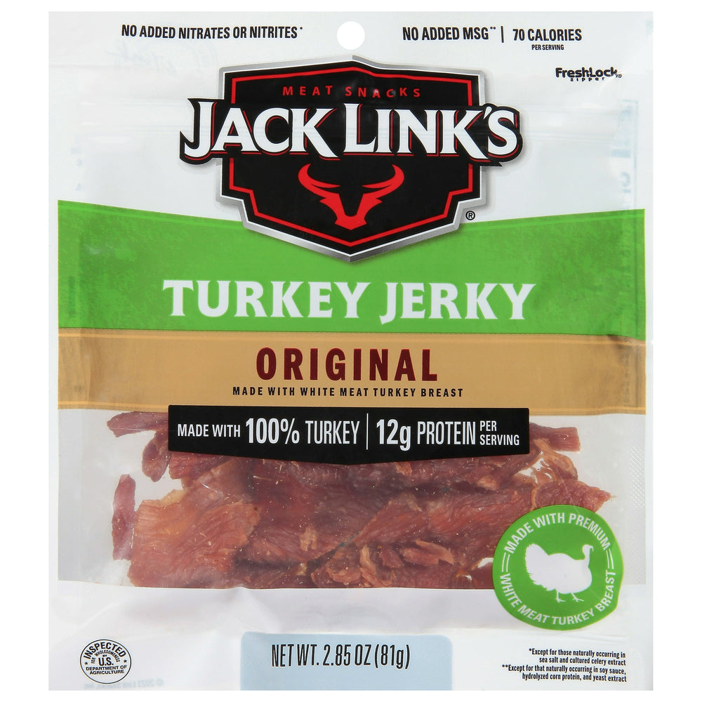 Jack Link’s Original Turkey · Carne seca de pavo · 81 g