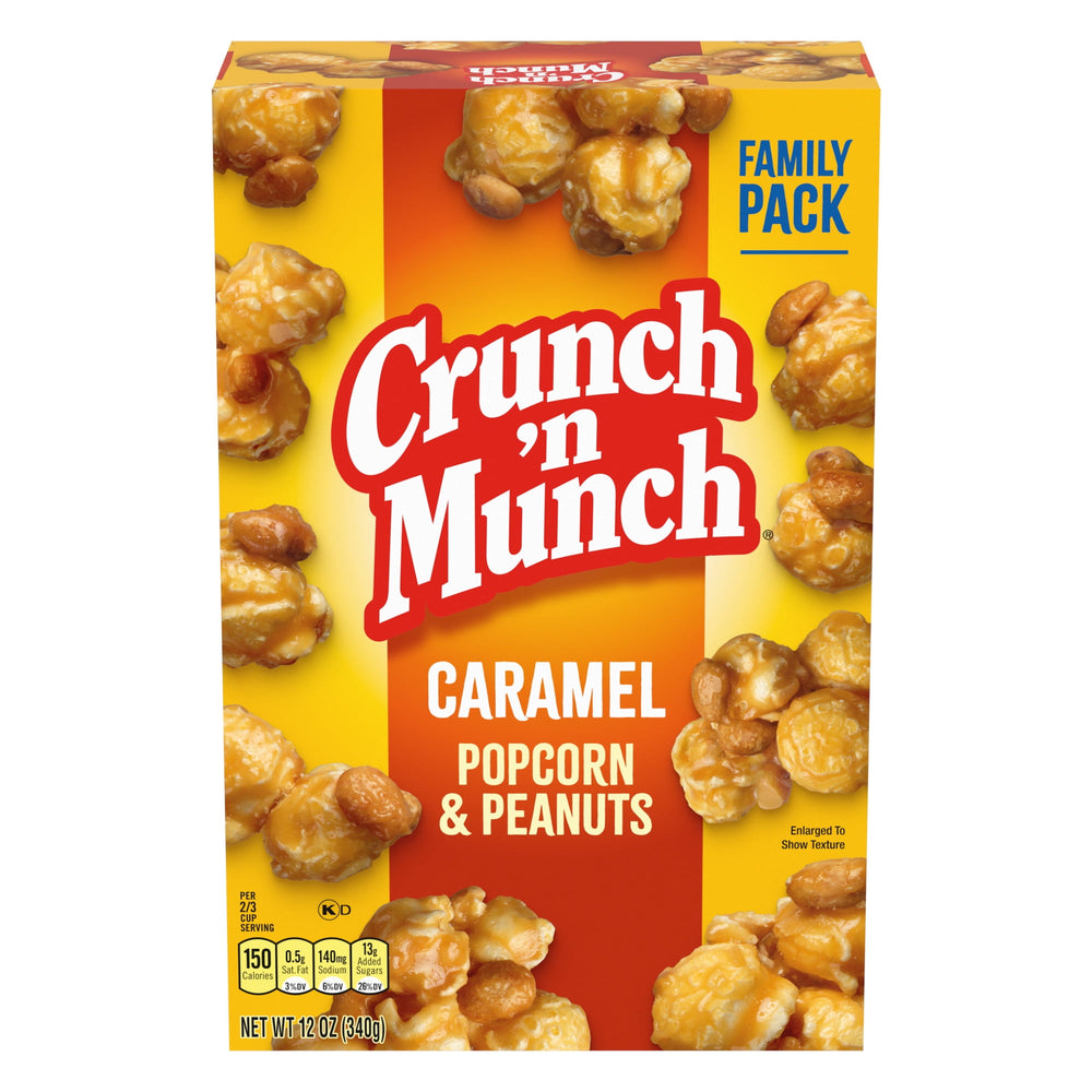 CRUNCH 'N MUNCH Caramel · Palomitas · 340 g