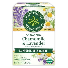 Traditional Medicinals Organic Chamomile and Lavender · Té · 16 pzas