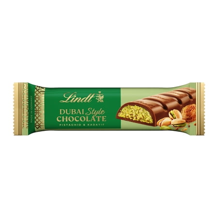 Lindt Dubai Style Milk Chocolate with Pistachio & Kadayif · Caramelos · 40 g