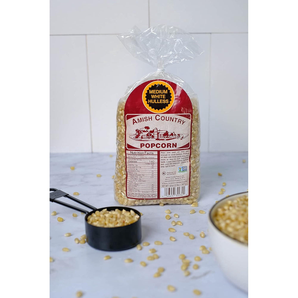 Amish Country White Hulless · Palomitas · 907 g · bolsa