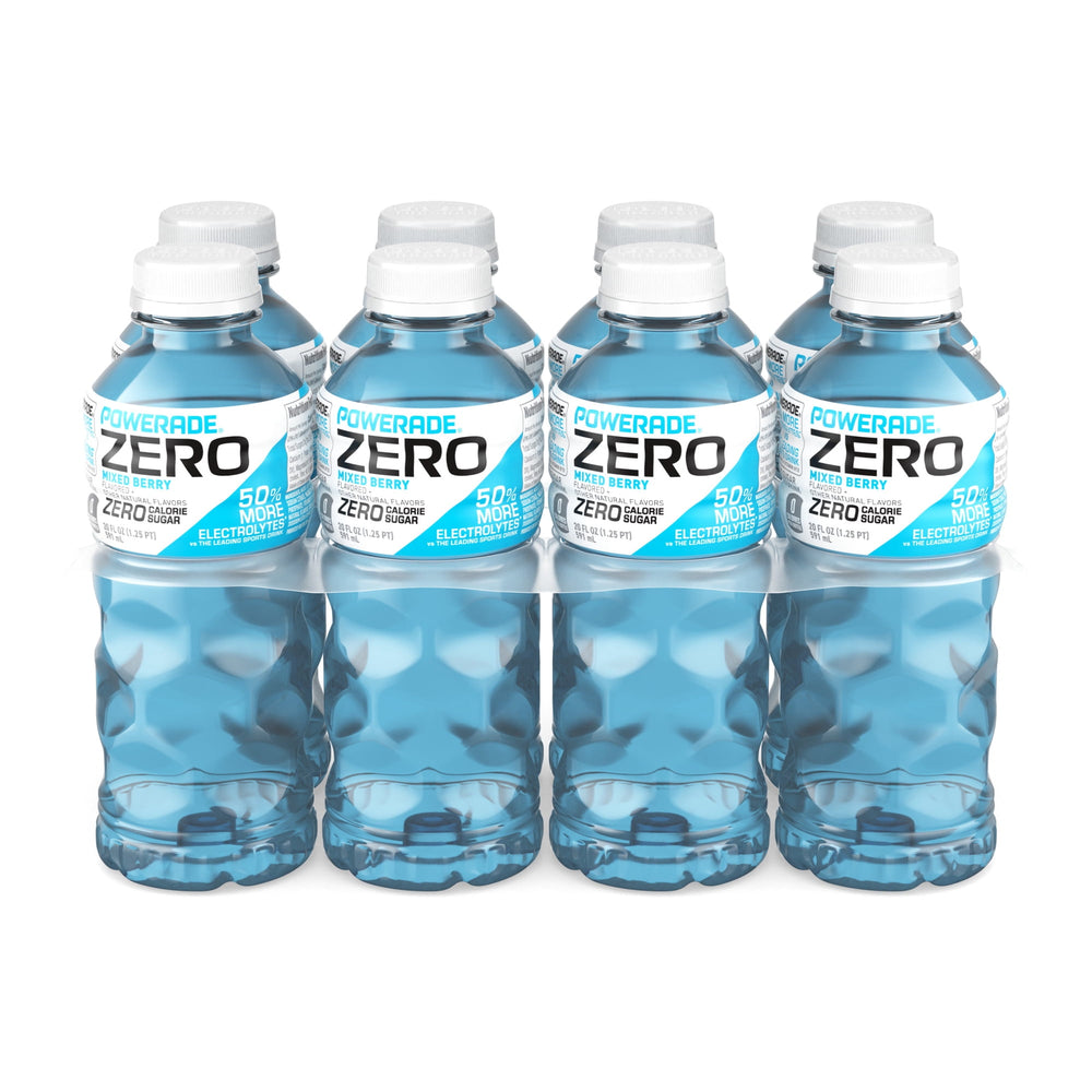 POWERADE Mixed Berry Zero Sugar · Bebida · 8 botellas de 591 ml