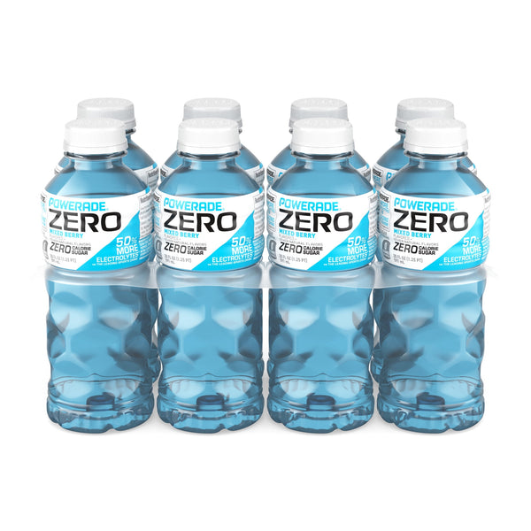 POWERADE Mixed Berry Zero Sugar · Bebida · 8 botellas de 591 ml