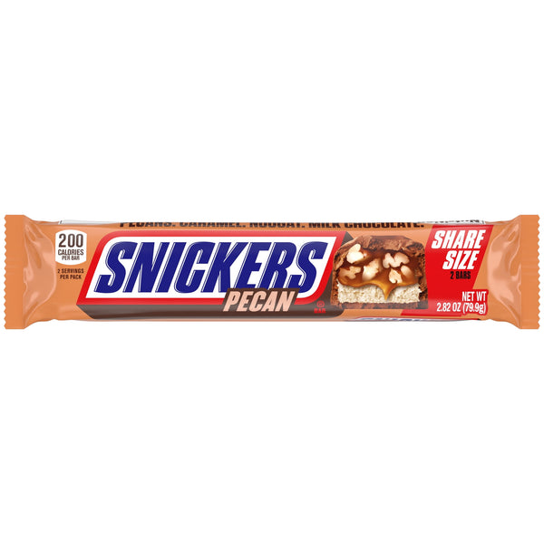 Snickers Pecan Milk Chocolate Bar · Caramelos · 80 g · tamaño para compartir