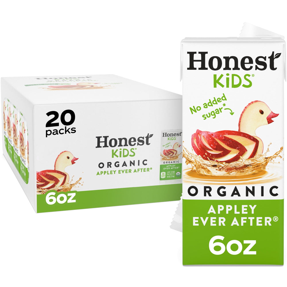 Honest Kids Appley Ever After Organic · Bebida · 20 pack de 177 ml