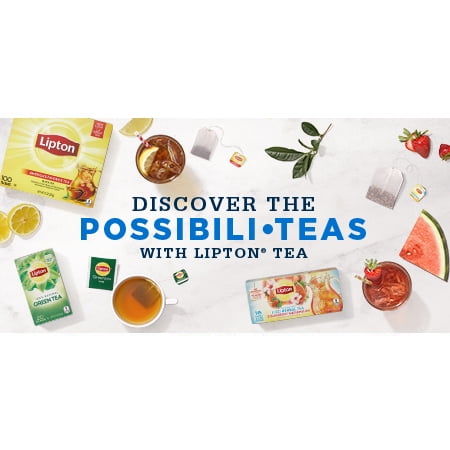 Discover Possibili-teas with Lipton® Tea Collection. · Té