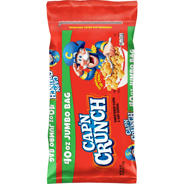Cap’n Crunch · Cereal de maíz y avena endulzado · 1134 g