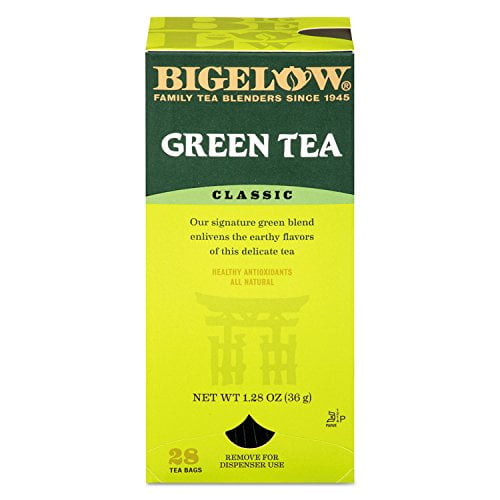 Bigelow Green Tea Bags Box Of 28 · Té · caja