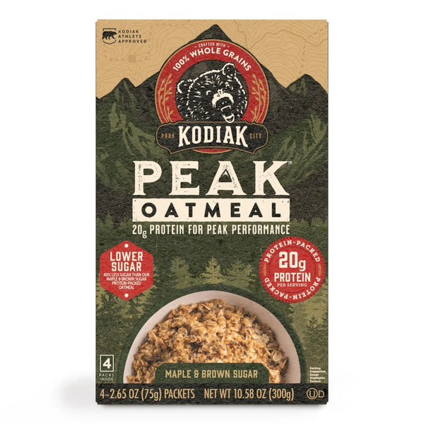 Kodiak Peak Protein-Packed Maple Brown Sugar Packets · Cereal · 4 pzas de 75 g