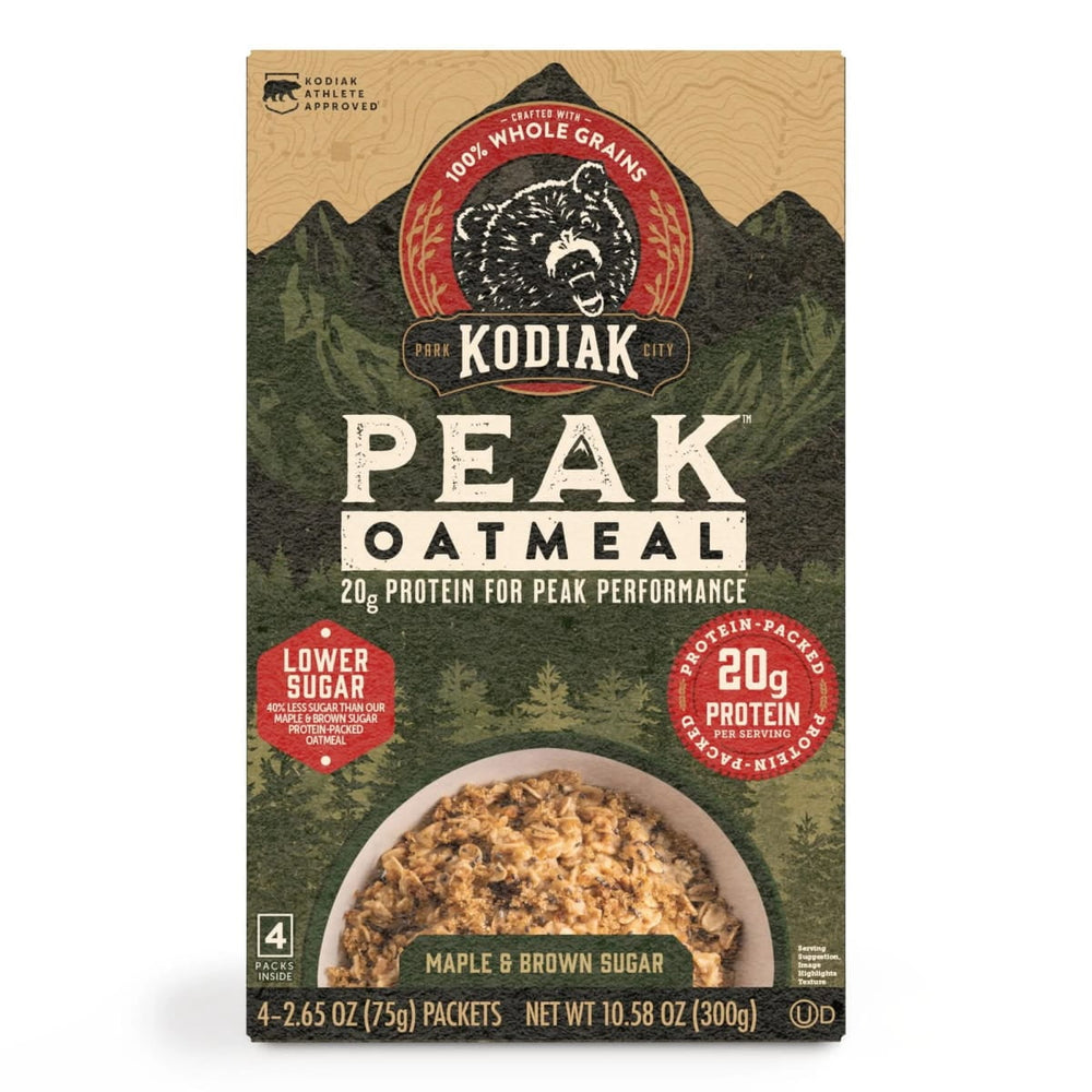 Kodiak Peak Protein-Packed Maple Brown Sugar Packets · Cereal · 4 pzas de 75 g