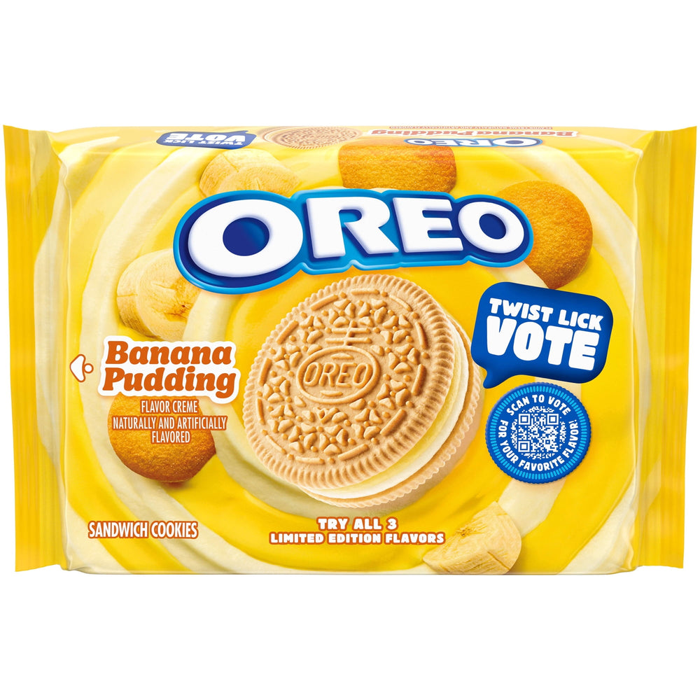 OREO Banana Pudding Edición Limitada · Galletas · 303 g