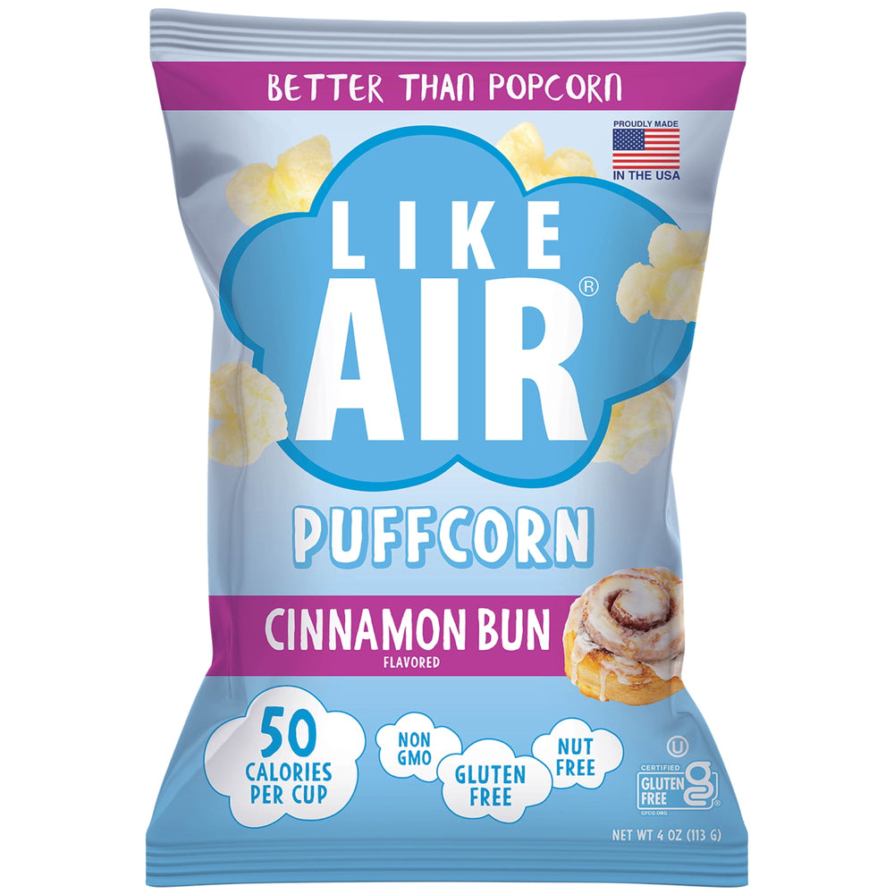 Like Air Puffcorn Cinnamon Bun Gluten-Free · Palomitas · 113 g · bolsa
