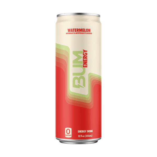 BUM Energy Watermelon Zero Sugar Crash Free Focus · Bebida energética · 355 ml · lata