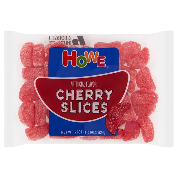 Howe Cherry Slices · Caramelos · 624 g · bolsa