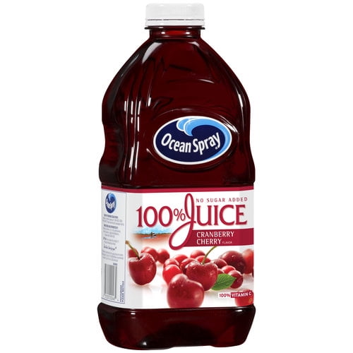 Ocean Spray 100% Cranberry Cherry Juice · Bebida · 1.89 L
