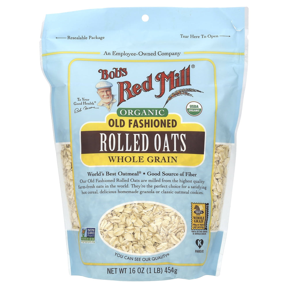 Bob's Red Mill Organic Old Fashioned Rolled Oats · Cereal · 454 g
