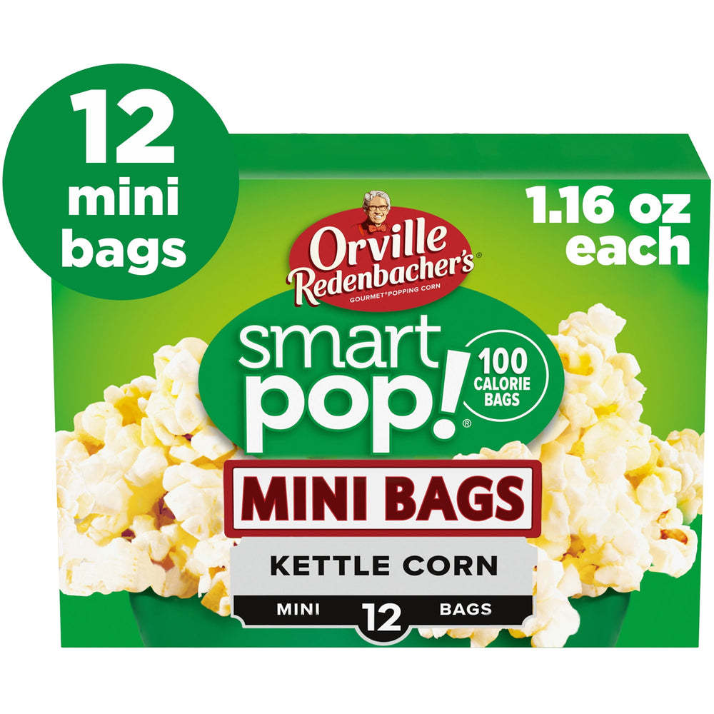 Orville Redenbacher’s SmartPop! Kettle Corn · Palomitas · 12 pzas de 34 g