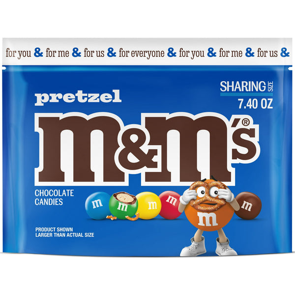 M&M's Pretzel Milk Chocolate Sharing · Pretzels · 210 g · bolsa