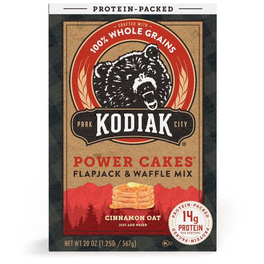 Kodiak Protein-Packed Power Cakes Cinnamon Oat Pancake · Cereal · 567 g · caja