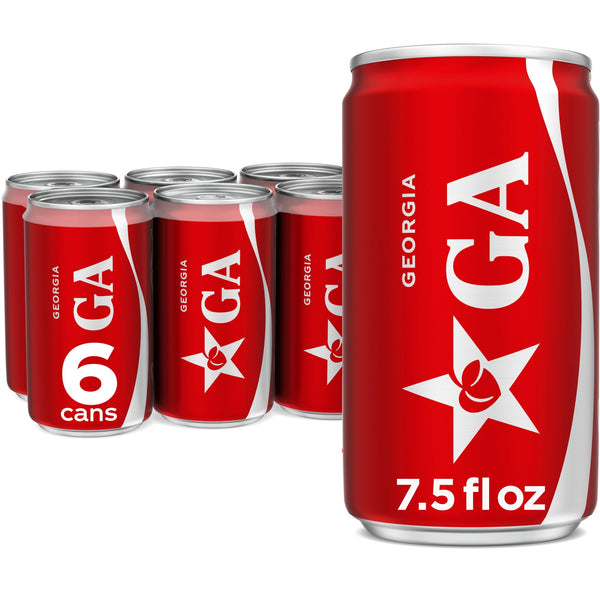 Coca-Cola Mini · Refresco · 6 latas de 222 ml
