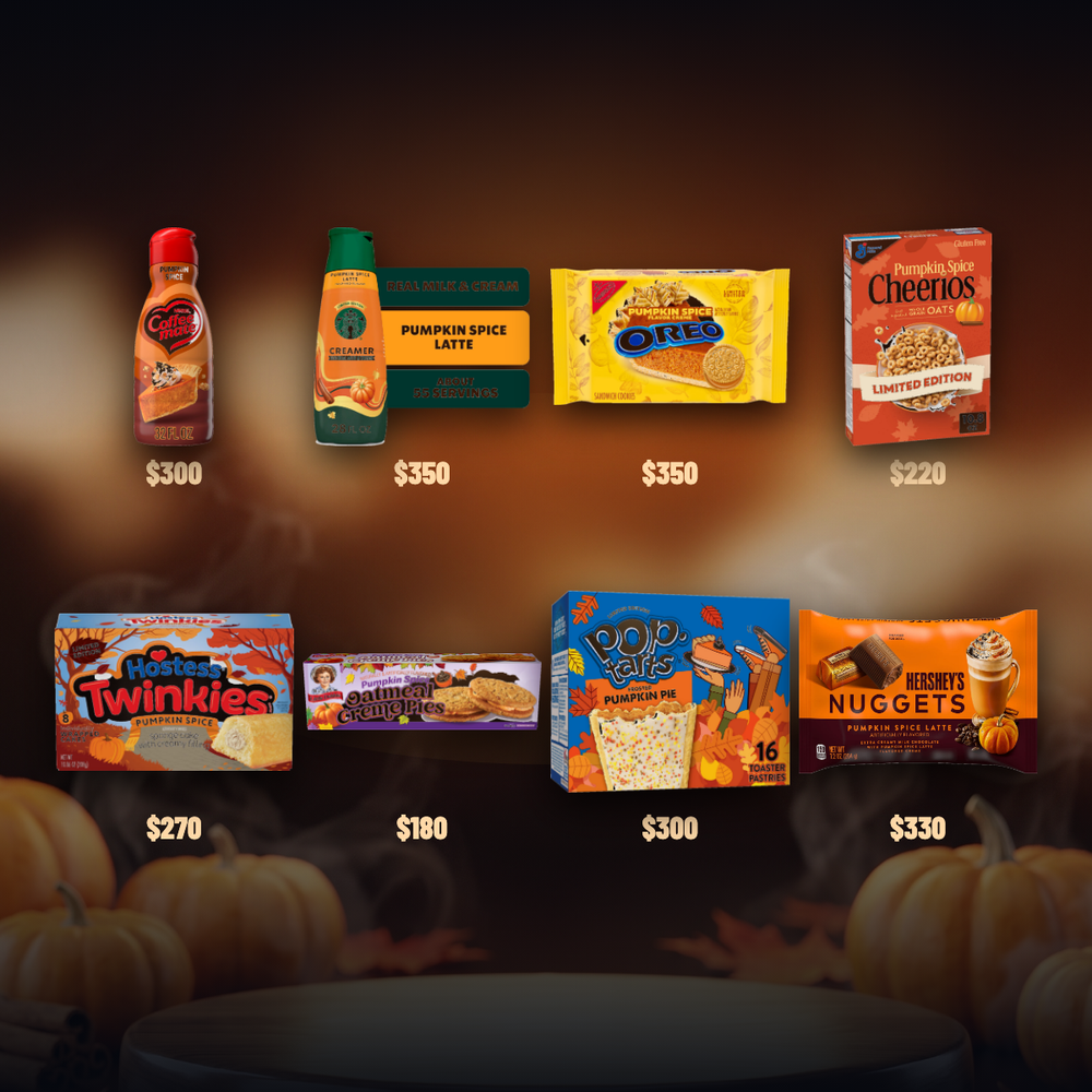 Caja Pumpkin Spice · 8 productos