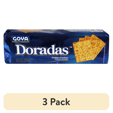 GOYA Doradas Golden · Galletas saladas · 3 pack de 294 g