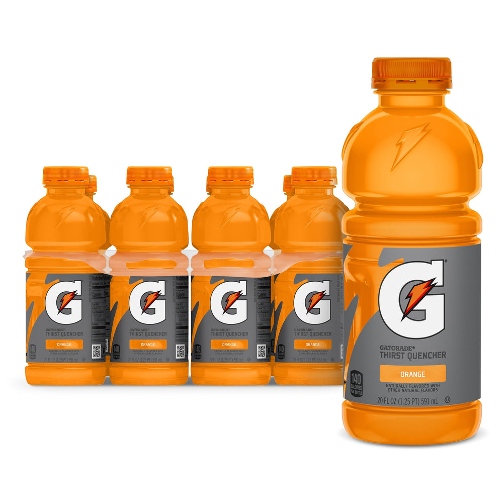 Gatorade Thirst Quencher Orange · Bebida · 8 pzas de 591 ml