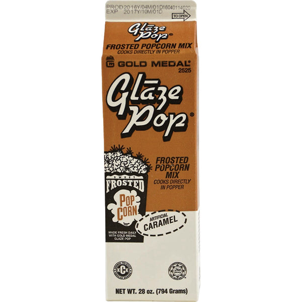 Caramel Gold Medal Glaze Pop · Palomitas · 794 g · caja