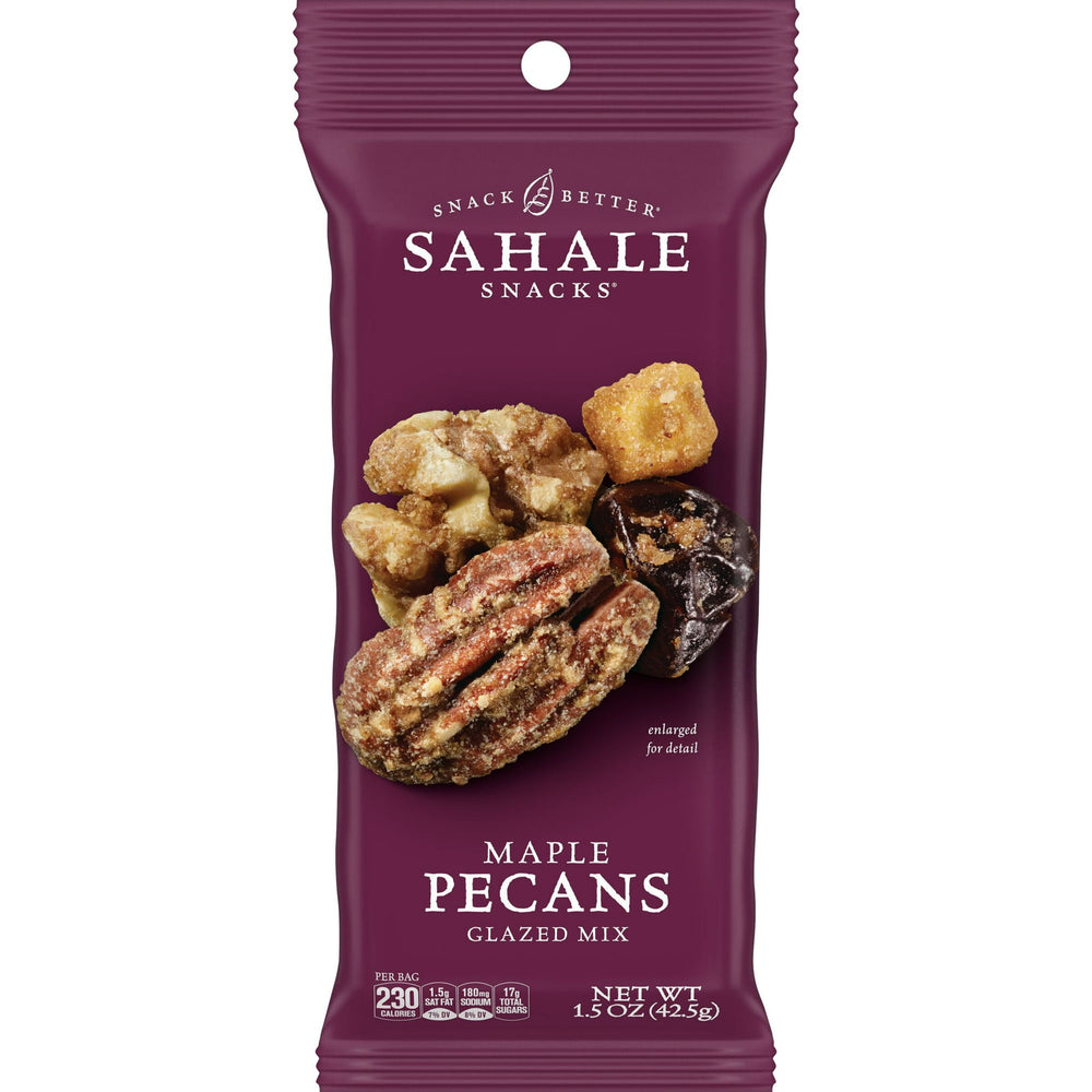 Sahale Maple Pecans Glazed Gluten-Free · Nueces · 43 g · sobre