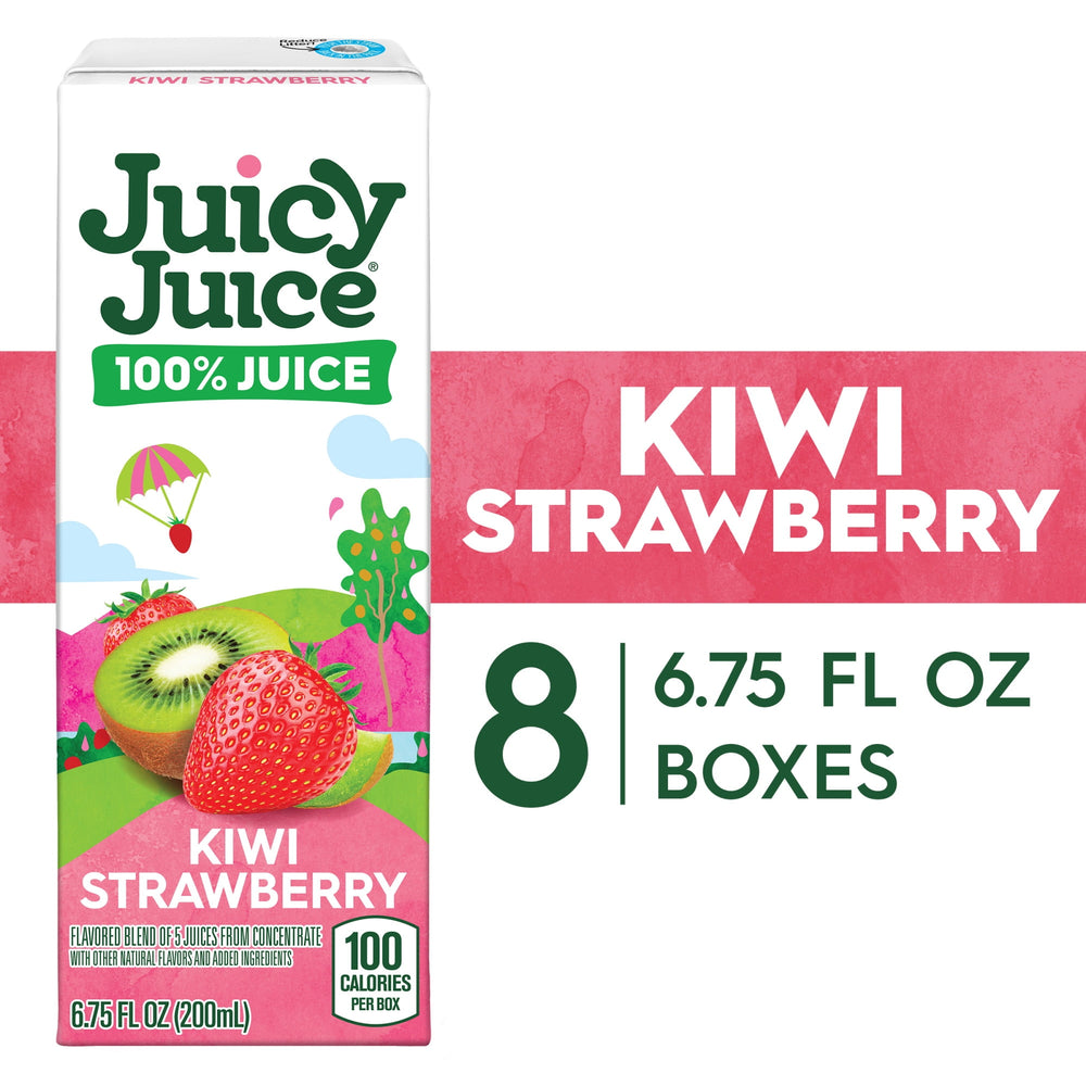 Juicy Juice 100% Juice Kiwi Strawberry · Bebida · 8 pzas de 200 ml