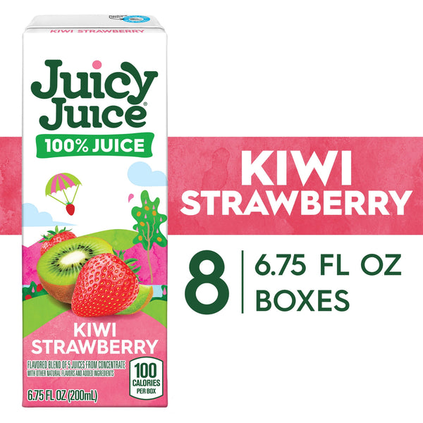 Juicy Juice 100% Juice Kiwi Strawberry · Bebida · 8 pzas de 200 ml