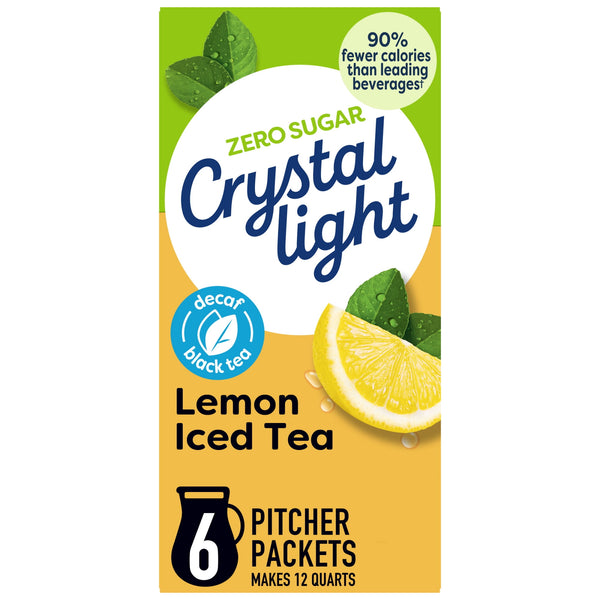Crystal Light 6 Pitcher Packets Decaf · Polvo para agua · 43 g · sobres