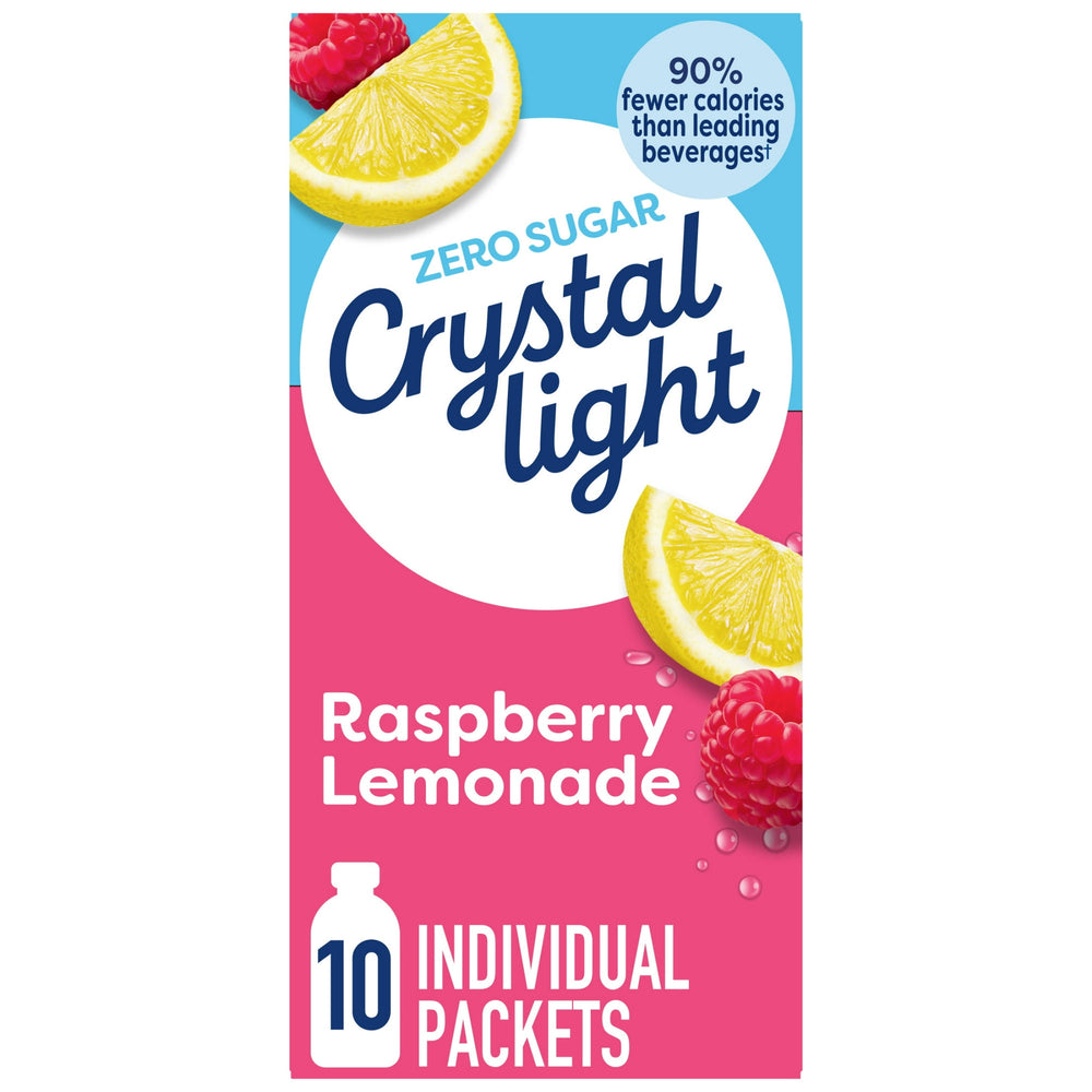 Crystal Light · Polvo para agua · 10 sobres de 23 g