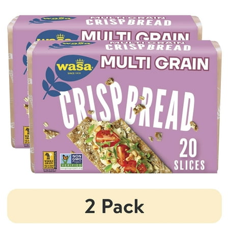 Wasa Multi Grain Crispbread Multigrain · Galletas saladas · 2 pack de 275 g