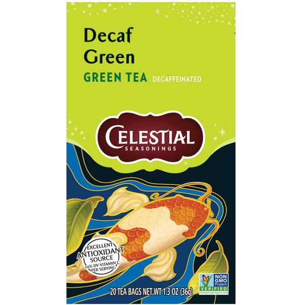 Celestial Seasonings Decaffeinated Green Tea Bags ( · Salsa y sazonador · 20 pzas