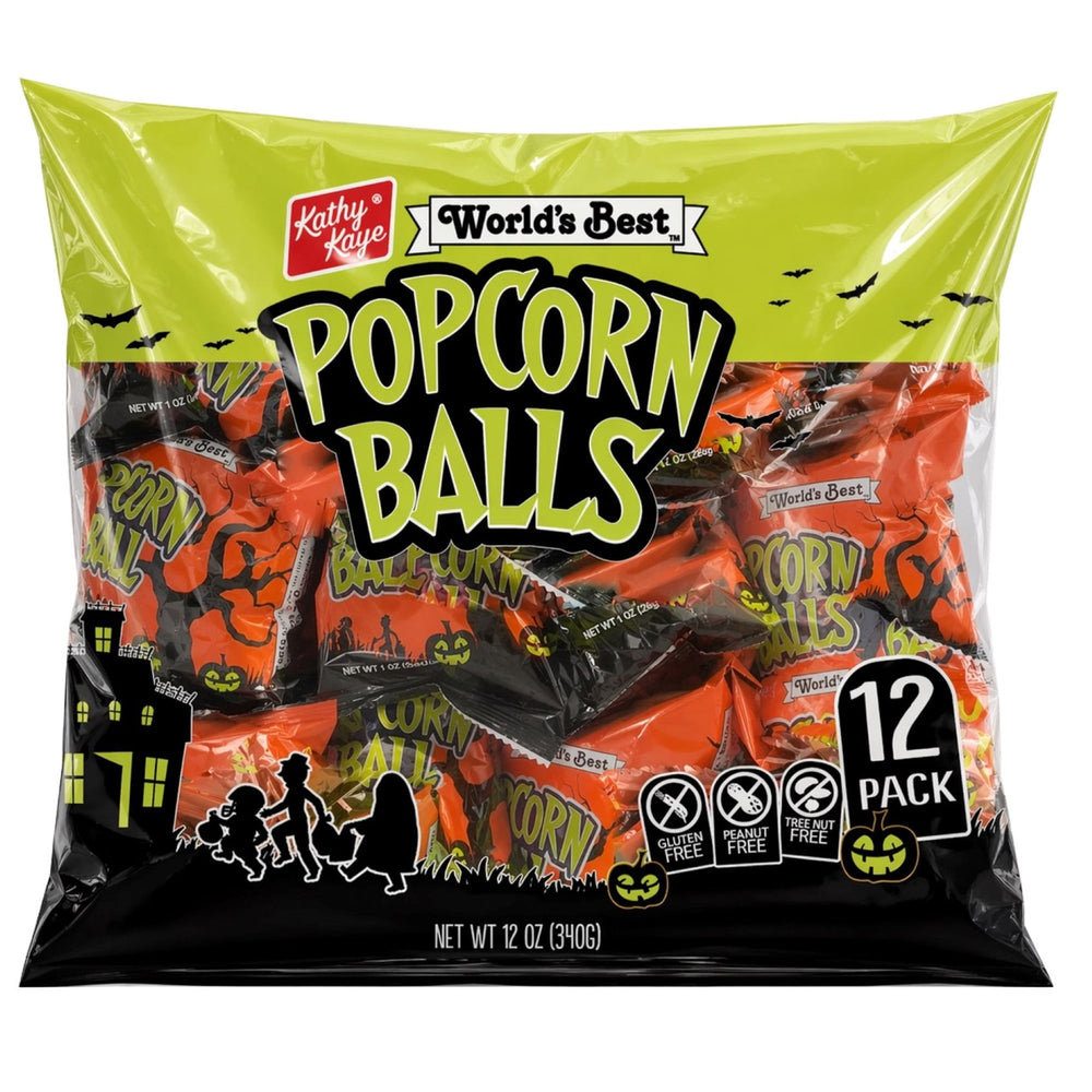 Kathy Kaye's Halloween Sweet & Salty Balls sin gluten · Palomitas · 12 pzas